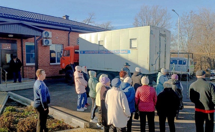 Передвижной флюорограф приобретён Фондом "Вольное Дело" Олега Дерипаска