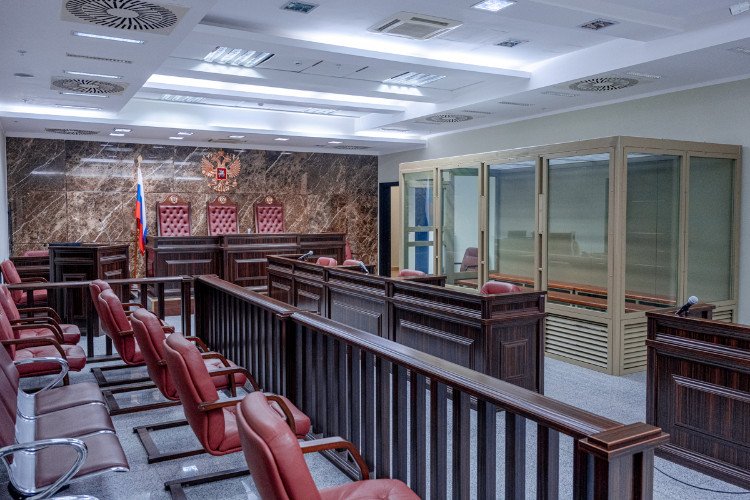 Зал судебных заседаний Краевого краснодарского суда