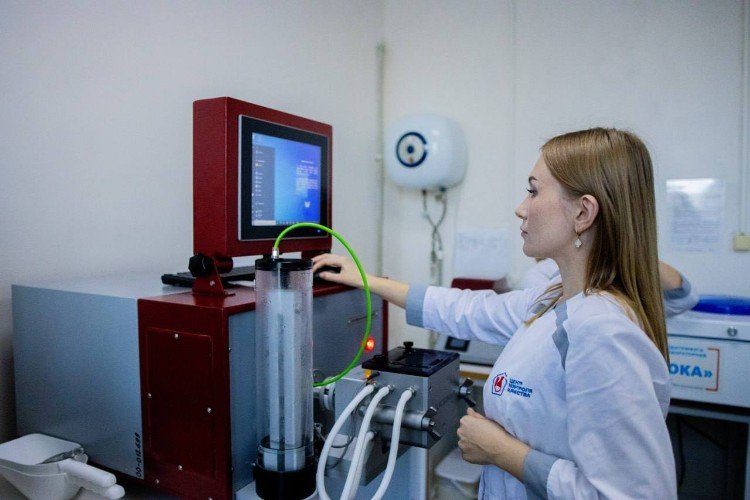 В лаборатории ЦКК