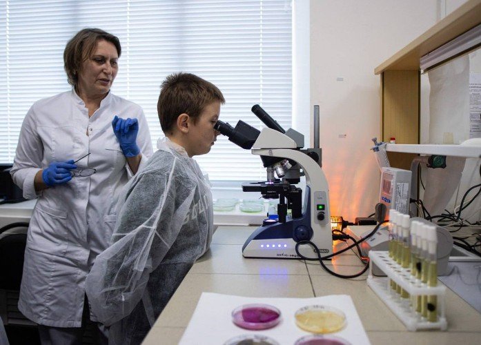 В лаборатории ЦКК