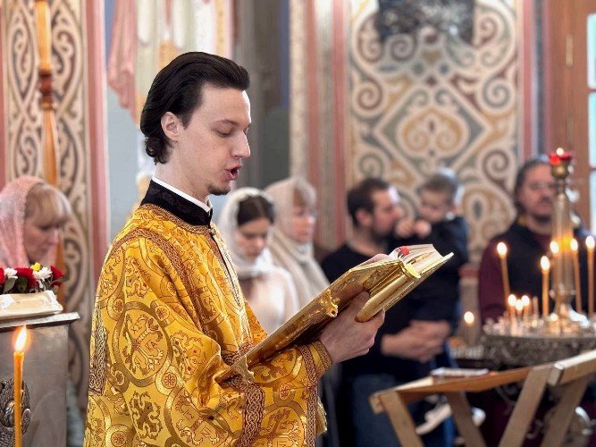 служба во Владимирском храме хутора Аргатова