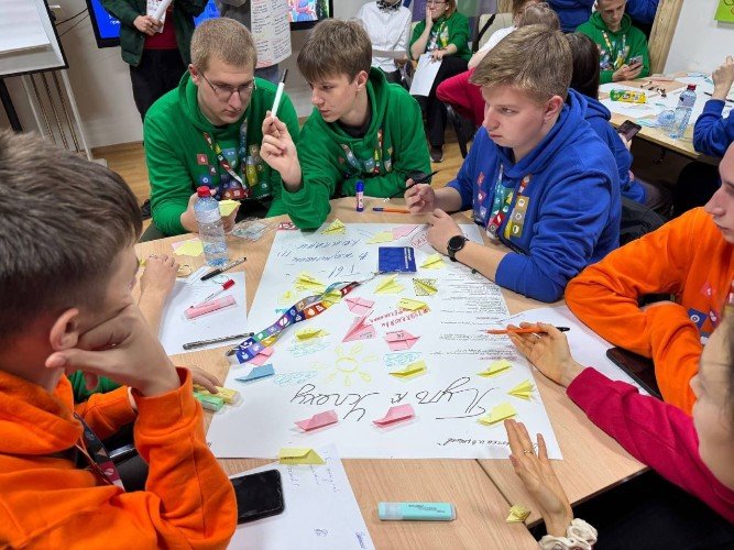 Занятия на слёте