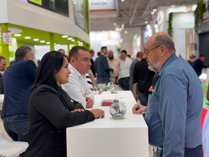 На сельхозвыставке