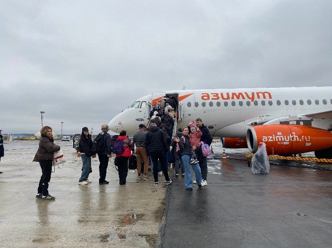 Самолёт с пассажирами