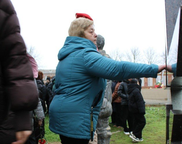 Наталья Владимировна, мама погибшего бойца Сергея Семенихи