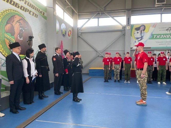 Торжественное открытие нового сезона игры «Казачий дозор»