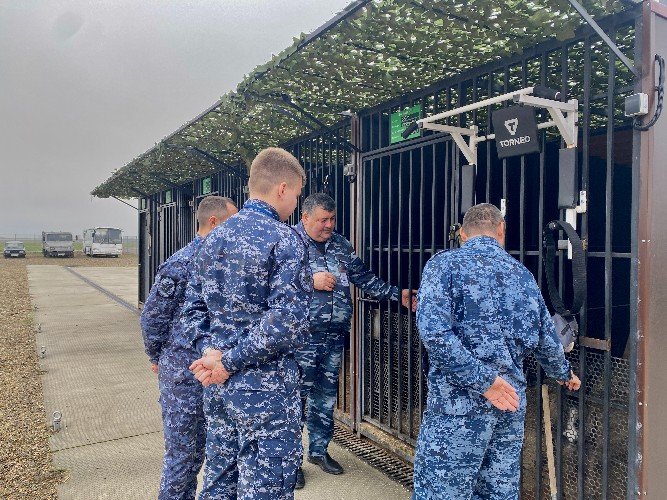 Кинологи в аэропорту Краснодар