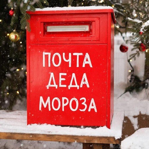 Почтовый ящик для писем Деду Морозу
