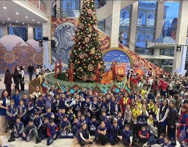 Дети на Кремлёвской ёлке