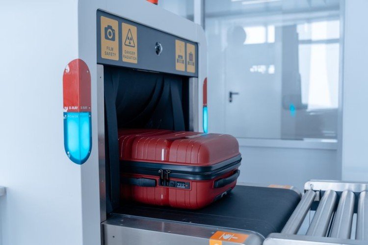 Чемодан на ленте