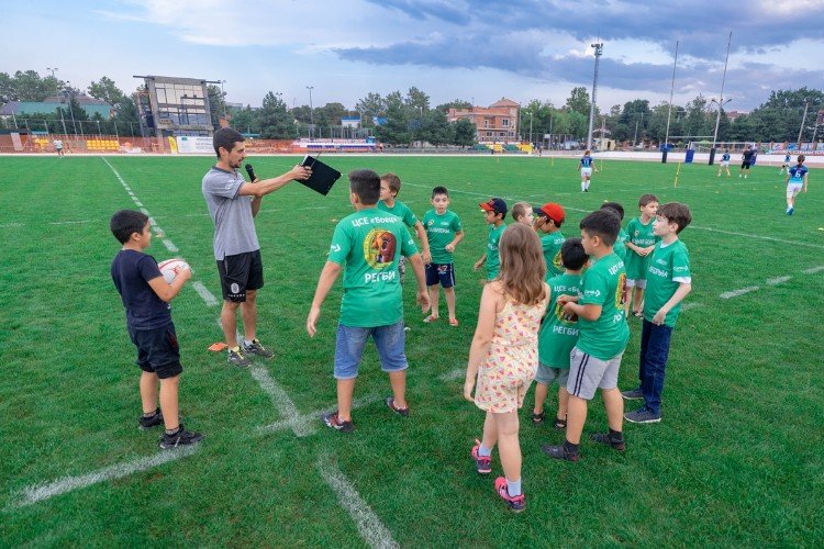 Юные спортсмены