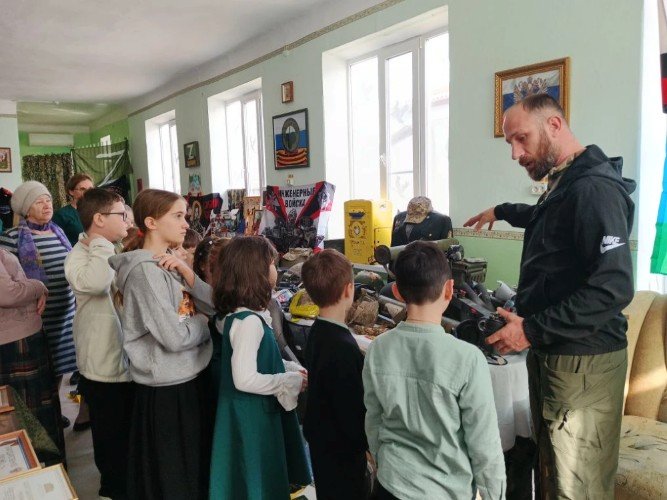 Экскурсия в музее ст. Ладожской