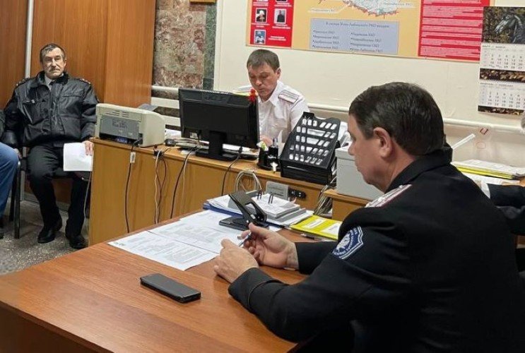 Атаман Усть-Лабинского РКО Виктор Васильченко