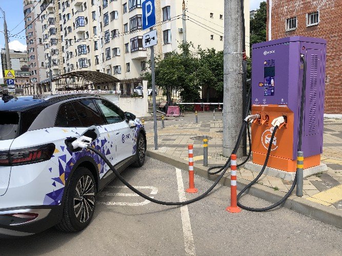 Машина на заправке