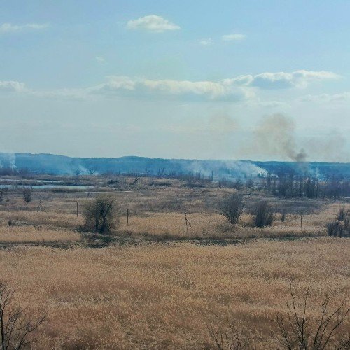 Дым над озером Копытце