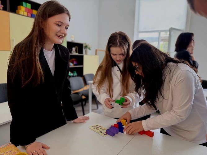 Мастер-класс на дошфаке в УСПК