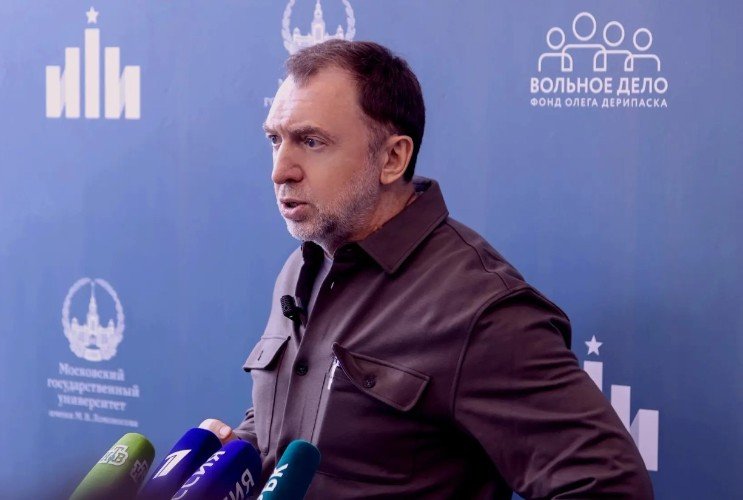 Олег Дерипаска, промышленник, меценат,