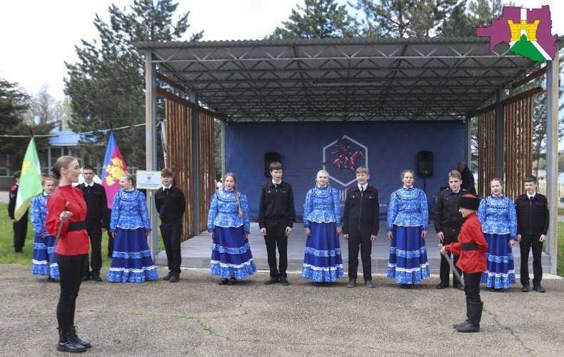 Открытие полуфинала игры «Казачий дозор»