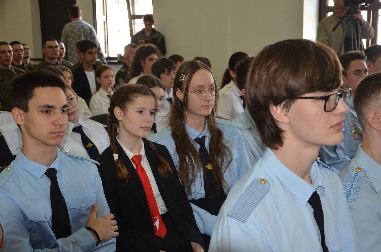 Ученики полицейского класса