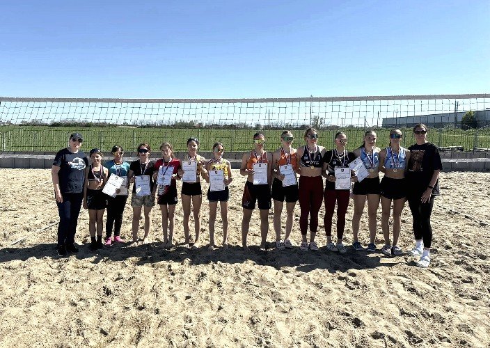 Волейболистки Усть-Лабинска