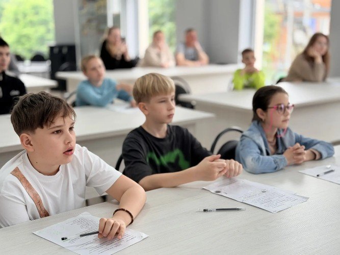 Урок иностранного языка в Усть-Лабинске