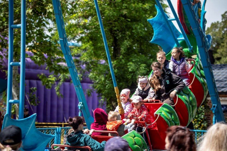 День защиты детей от «Прогресс Агро» в парке г. Усть-Лабинска