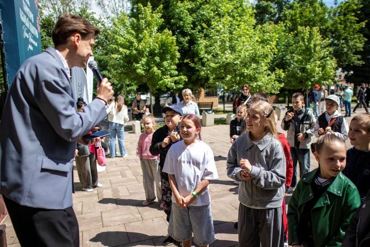 День защиты детей от «Прогресс Агро» в парке г. Усть-Лабинска