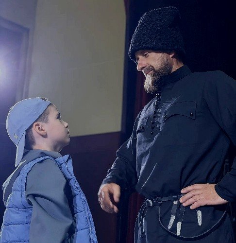 Репетиция первого кубанского детского мюзикла «Будь казаком!»