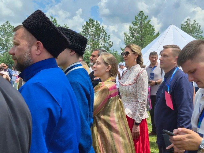 На открытии фестиваля