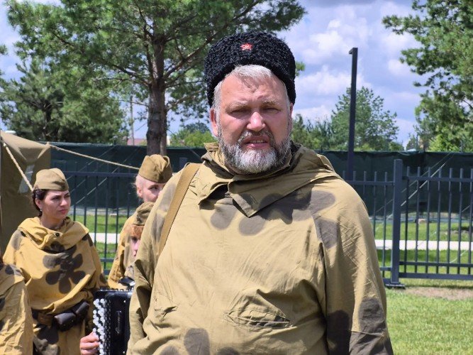 Казак в форме ВОВ