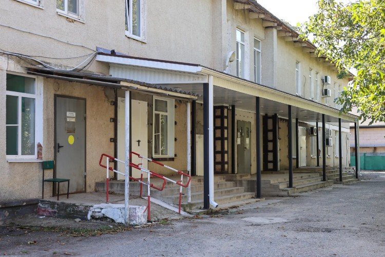 Здание инфекционного отделения Усть-Лабинской ЦРБ