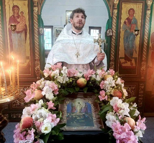 Благочинный Усть-Лабинского церковного округа иерей Дионисий Шиегин
