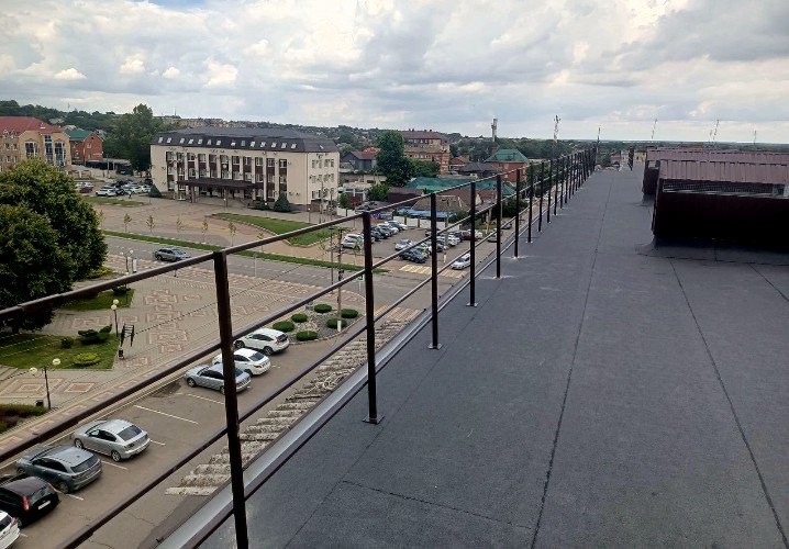 Крыша дома после капремонта
