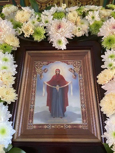 Икона Покрова Богородицы