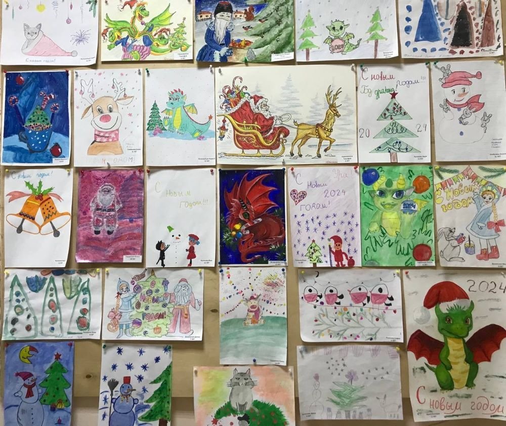 На элеваторе в Усть-Лабинске провели традиционный предновогодний конкурс для детей