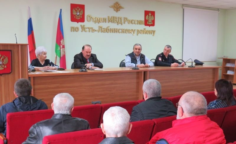 В ОМВД по Усть-Лабинскому району чествовали ветеранов ведомства