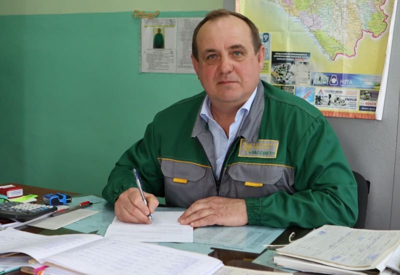 Сергей Козубенко - управляющий одного из лучших подразделений «Рассвета»