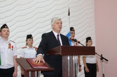 НОВЫЙ ГЛАВА ВСТУПИЛ В ДОЛЖНОСТЬ