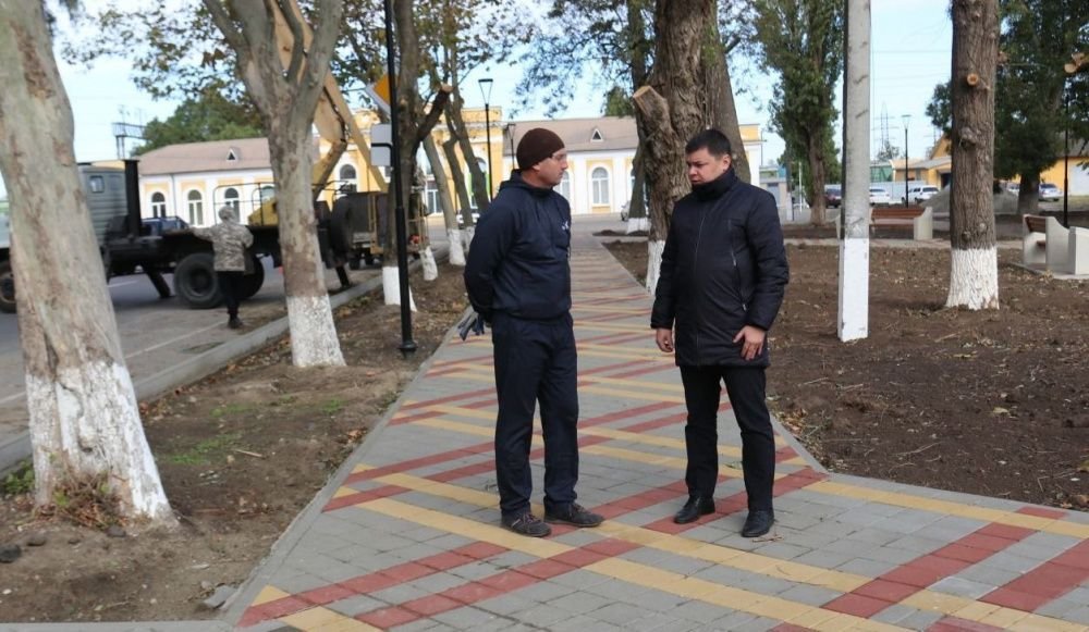 Глава города провёл выездное совещание с целью контроля проводимых работ.