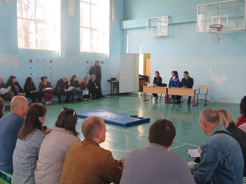 Полицейские и администрация района провели совместные учения с членами ДНД