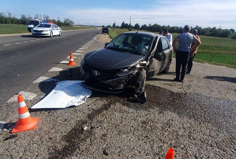Двое детей пострадали в авариях в Усть-Лабинском районе