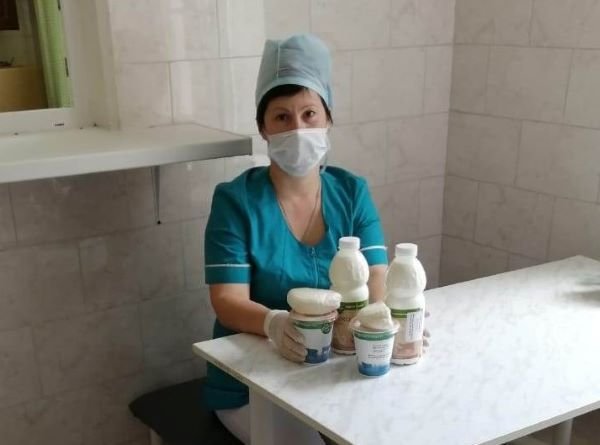 «Рассвет» оказывает  Усть-Лабинскому госпиталю продуктовую поддержку