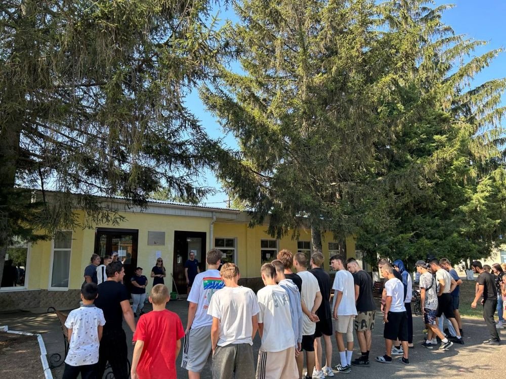 «Быстрее, выше, сильнее». Спортивное мероприятие прошло в лагере «Тополёк».