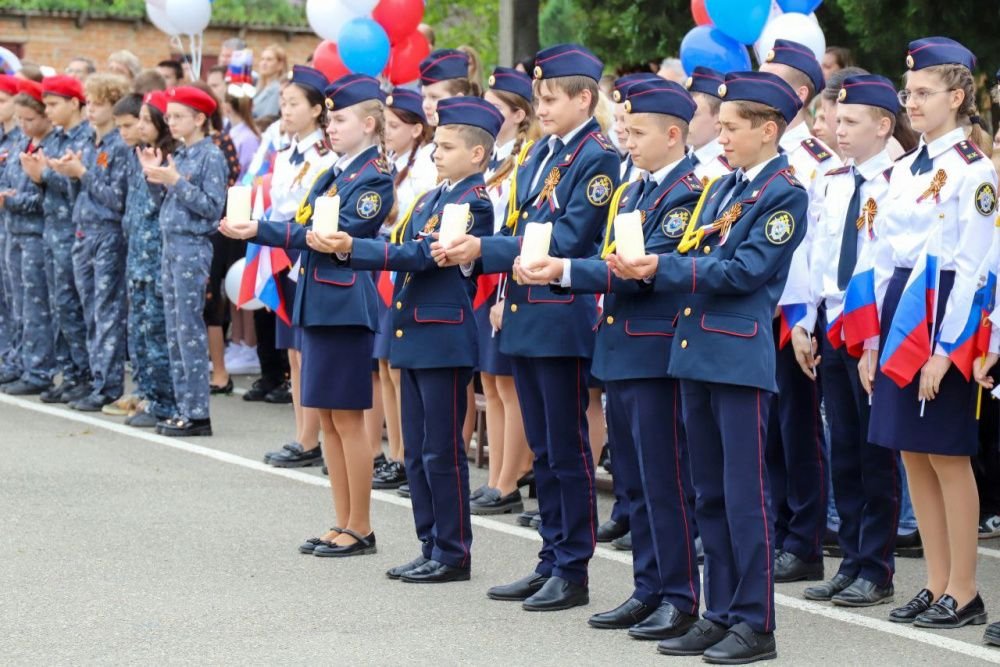 Кадеты первого в Усть-Лабинске профильного класса Следкома завершили учебный год
