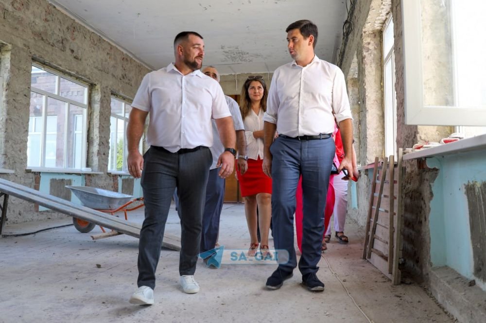 Ремонт детского сада в станице Кирпильской продолжается