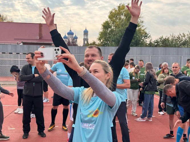 На соревнованиях