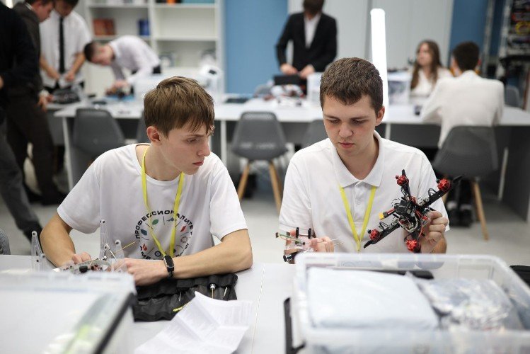 Занятие в колледже