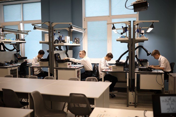 Занятия в IT-колледже