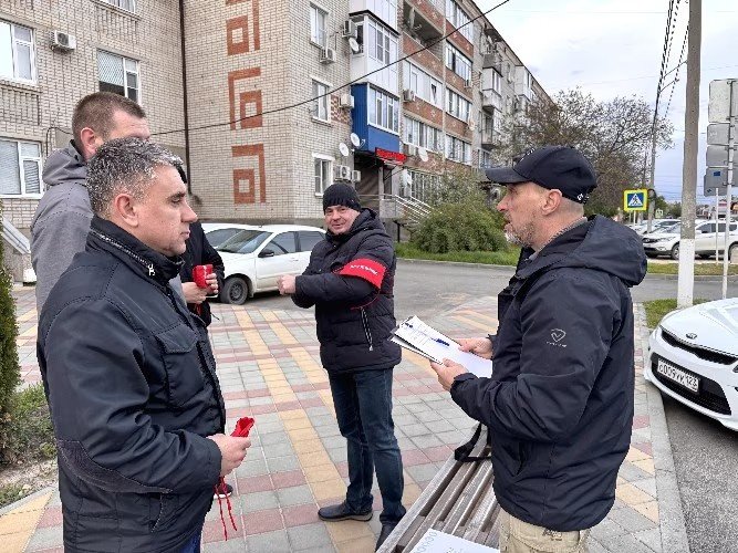 Дружинники в Усть-Лабинске