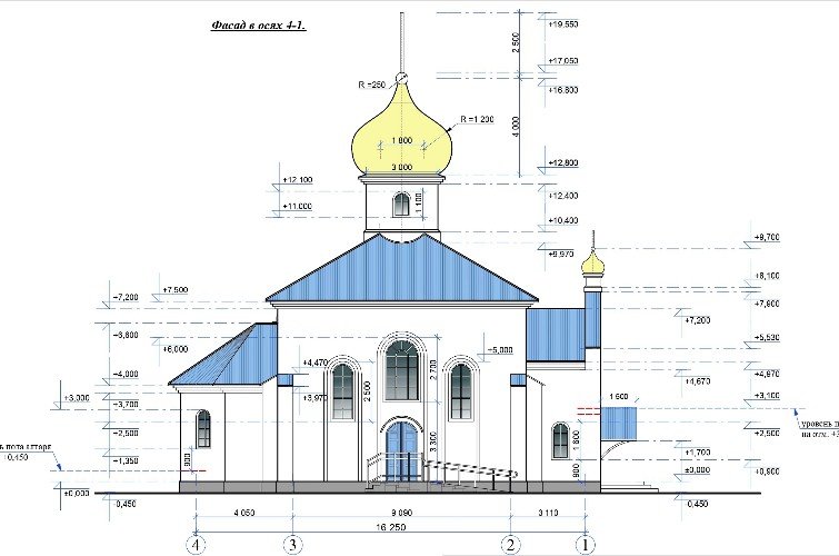 Проект храма в станице Восточной